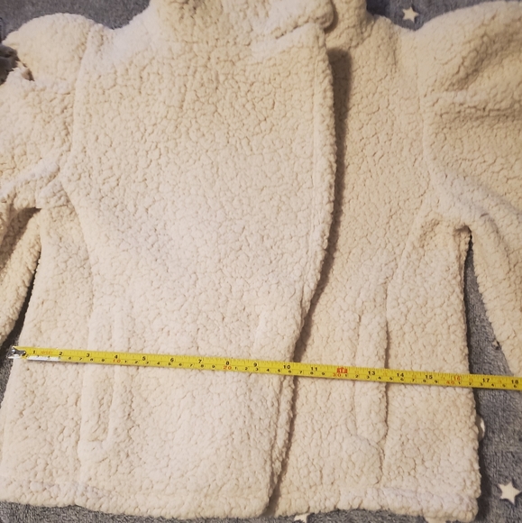 Express fleece jacket puffer shoulder xs - Picture 6 of 6